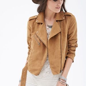 Caramel Colored Suede Jacket